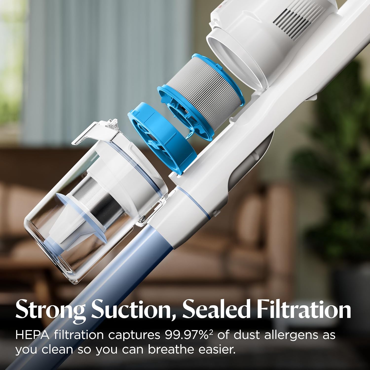 Durchdachtes Filtersystem